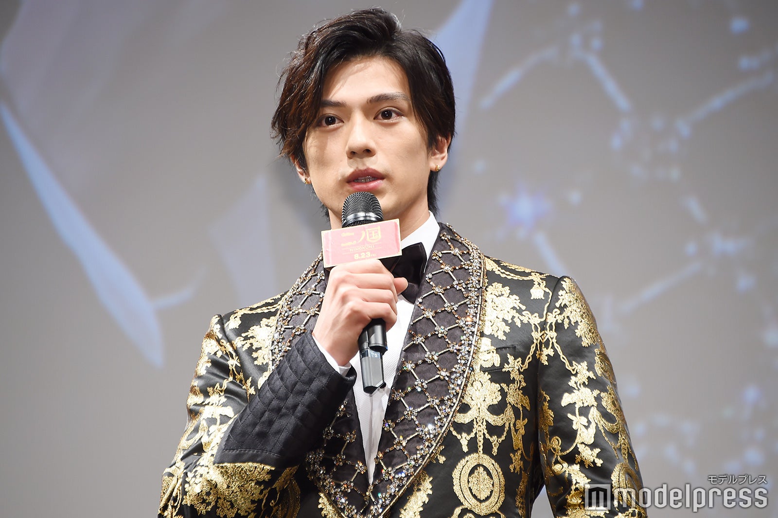 映画『二ノ国』ジャパンプレミアに登壇した新田真剣佑（C）モデルプレス