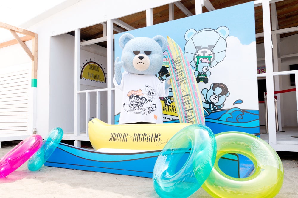 真夏のSNS映えフォトウォール出現！「KRUNK×BIGBANG BEACH」と「モデル