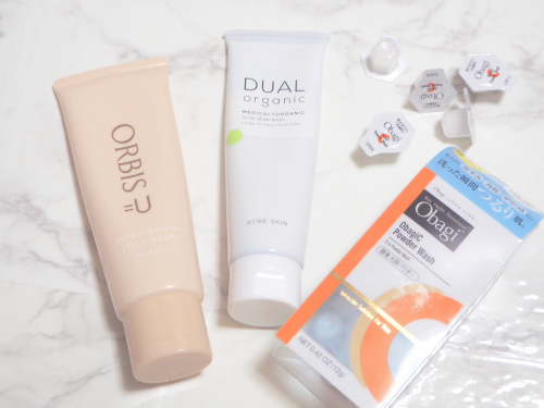 おすすめな朝洗顔料3つ