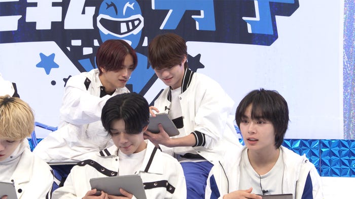 「なにわ男子の逆転男子」TELASA企画「視聴者から届いた企画を読んでみよう」(C)テレビ朝日