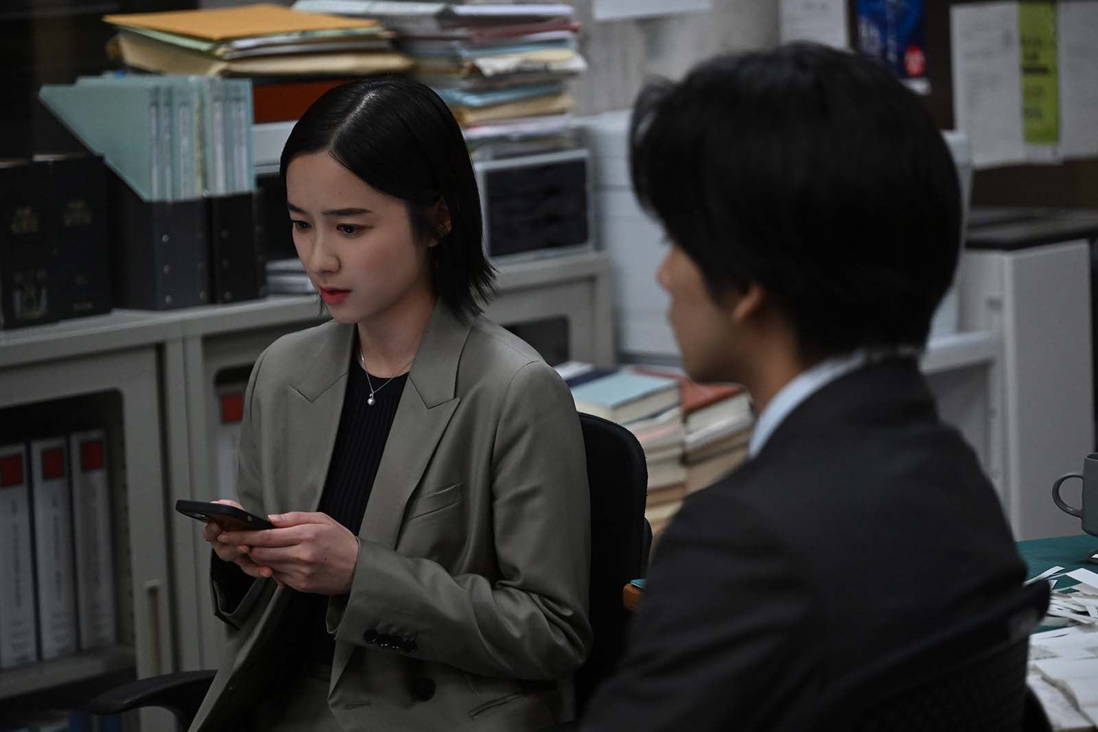 堀田真由「アンチヒーロー」第6話より（C）TBS