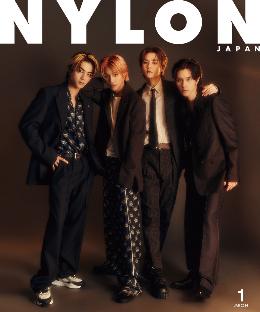 WayV「NYLON JAPAN」Wカバーで日本初表紙「FENDI」とコラボ
