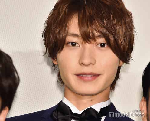 ジャニーズJr.“Love-tune”阿部顕嵐、家族が会場に駆けつける「きのうは映画を観てグッズを全部買った」<空飛ぶタイヤ>