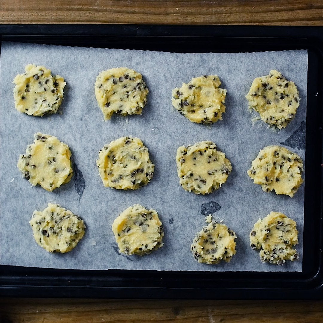 型抜きいらず チョコチップクッキー モデルプレス