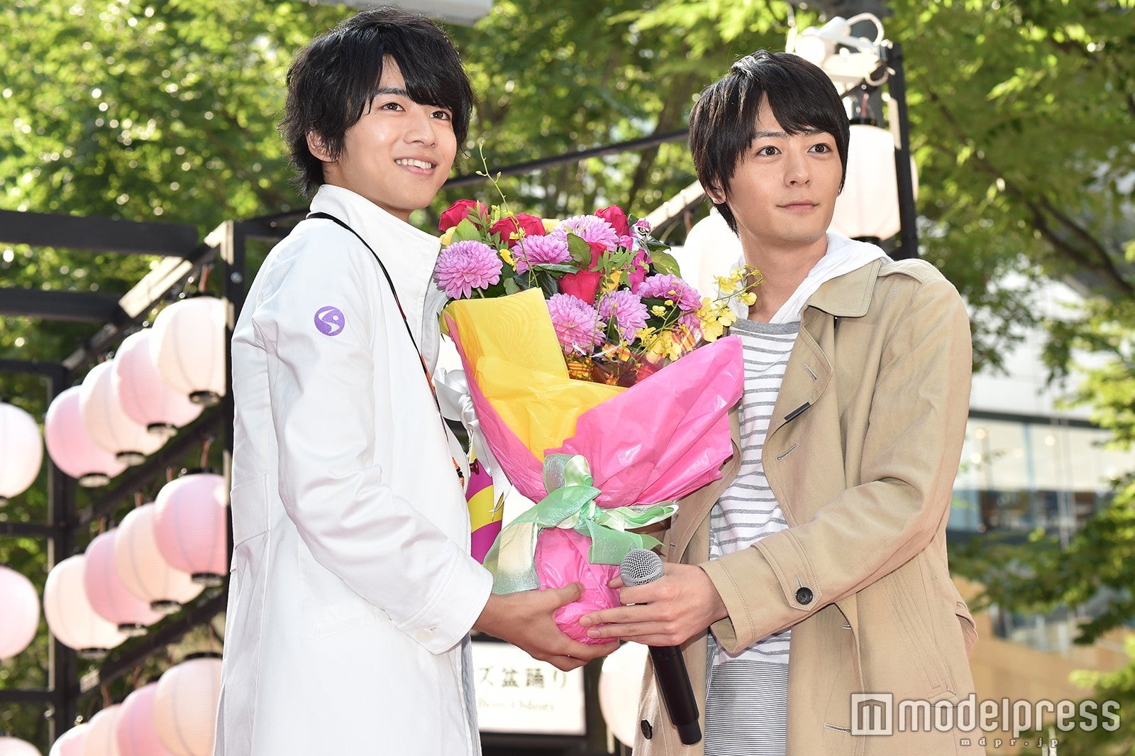 飯島寛騎、犬飼貴丈／イベントの様子 （C）モデルプレス