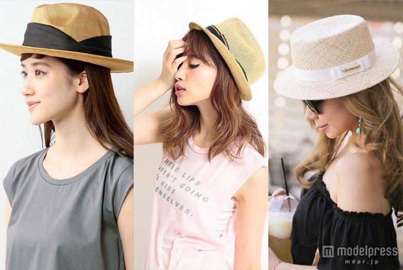 楽々おしゃれ上級者！「ハット」でコーデをグレードアップ／画像提供：（左上から）「Jewel Changes」、「ROSE BUD」、「Nina mew」【モデルプレス】