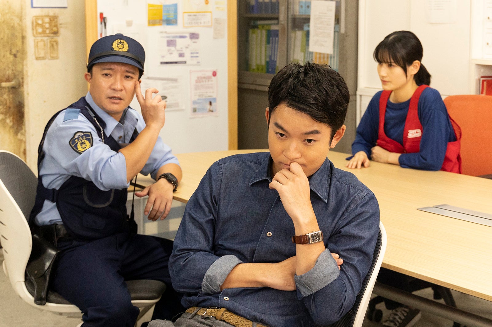 濱田岳、仲野太賀、橋本愛「新宿野戦病院」第8話より（C）フジテレビ