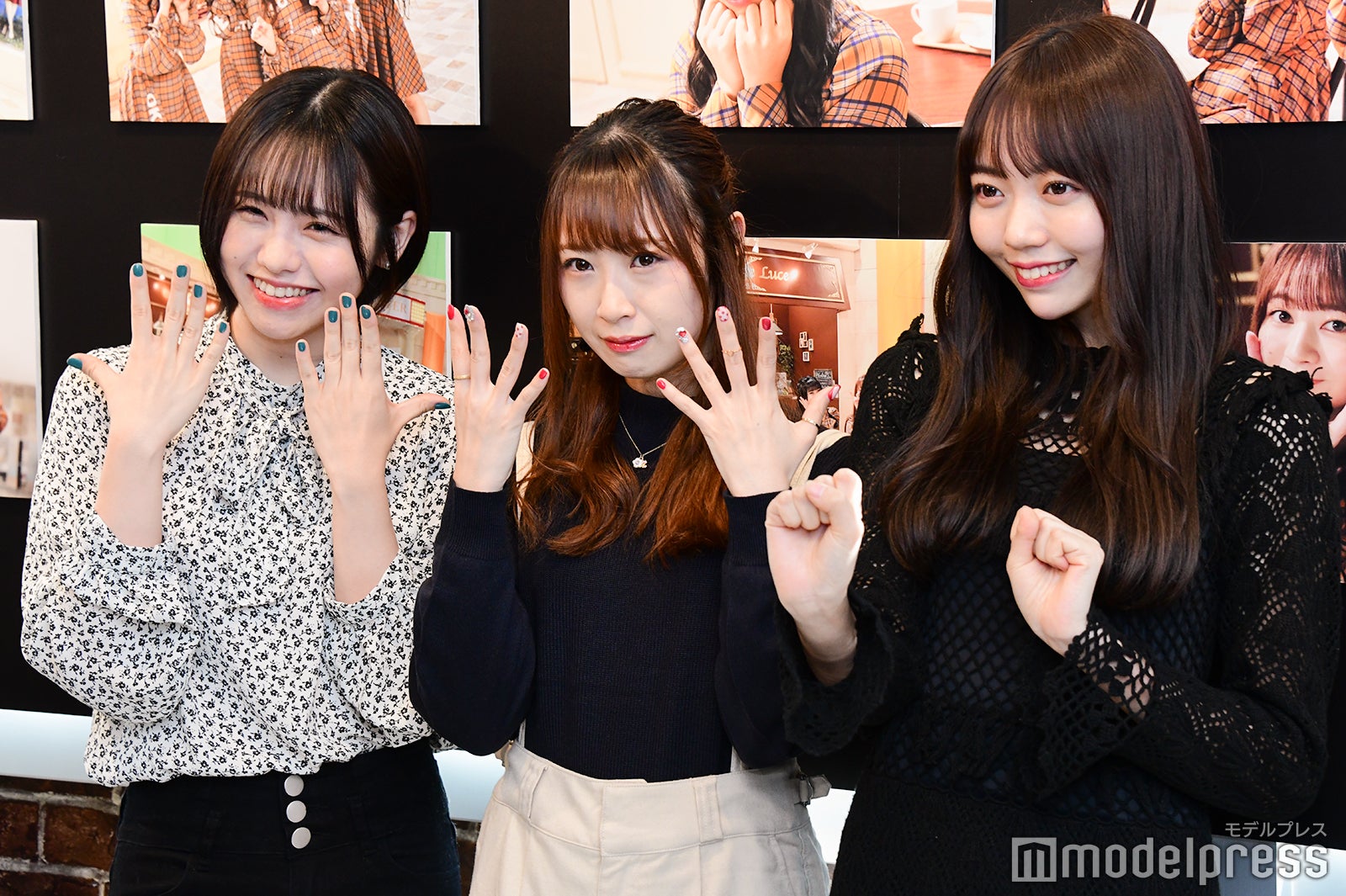 佐藤佳穂、高柳明音、野島樺乃 （C）モデルプレス