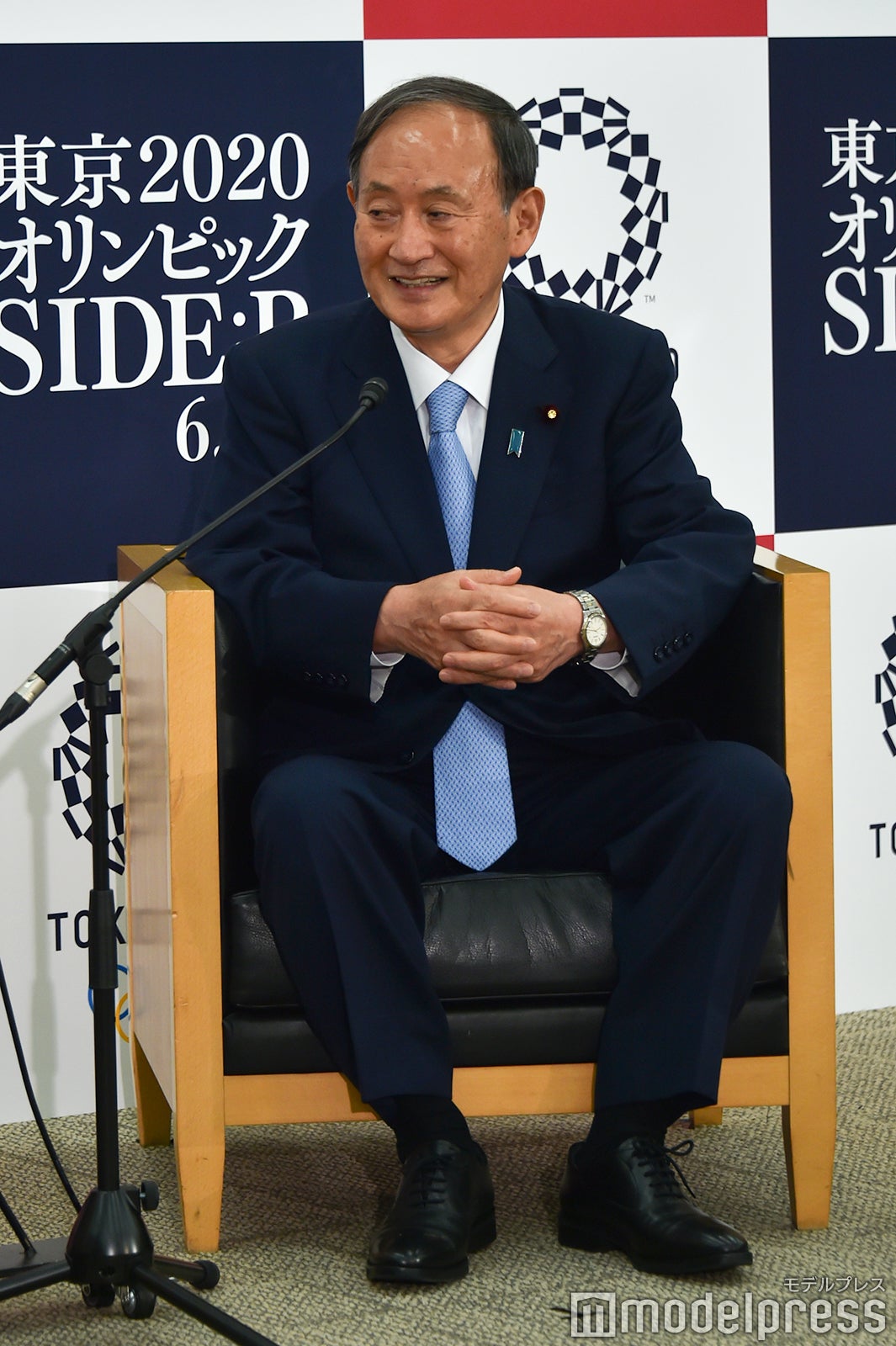 菅義偉氏（C）モデルプレス