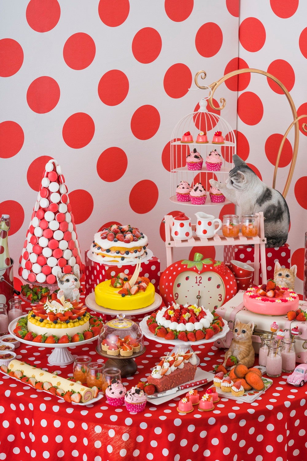 ポルカドット・ストロベリーCATS／画像提供：ヒルトン広島