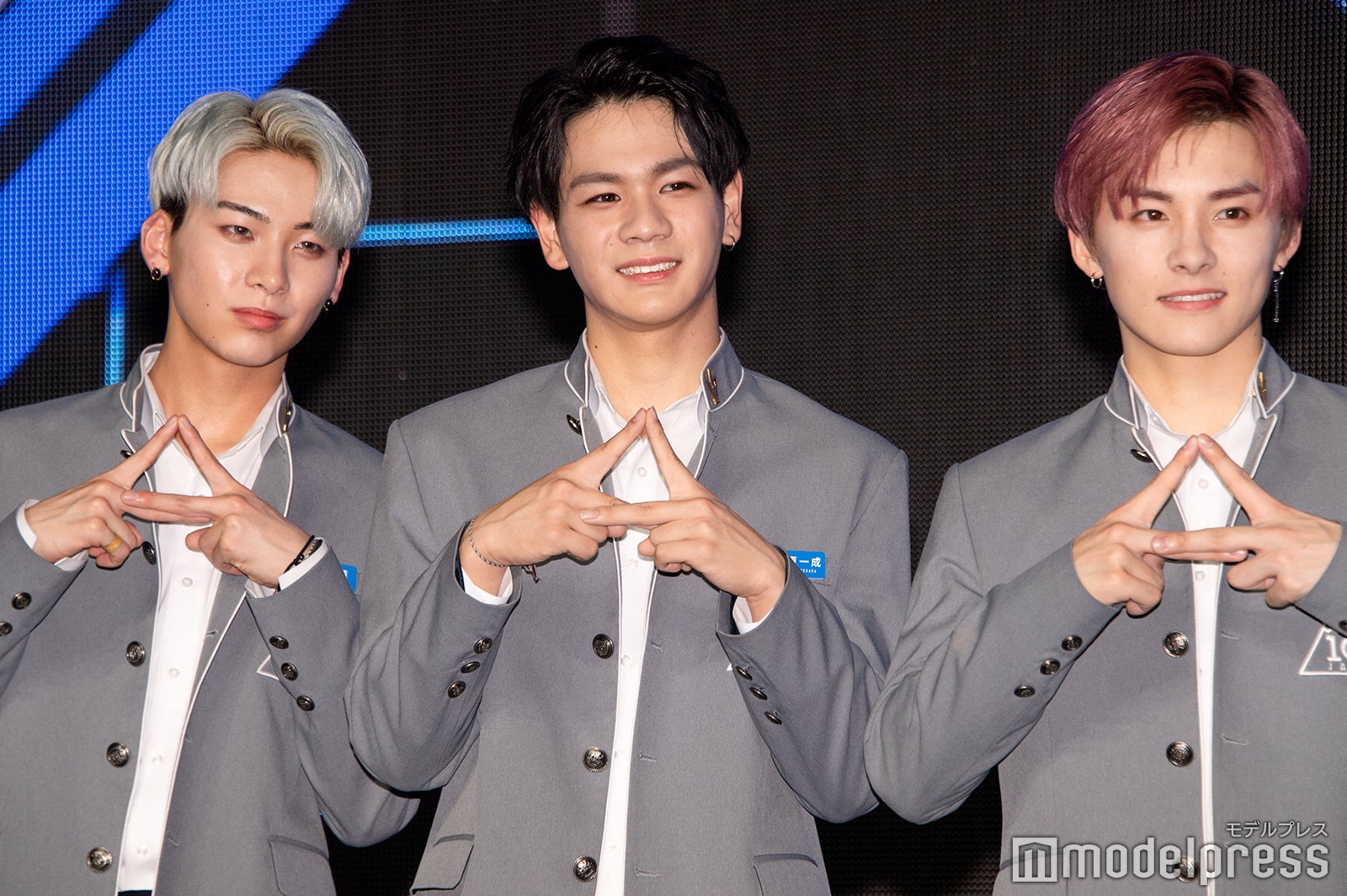 川尻蓮、豆原一成、川西拓実（C）モデルプレス