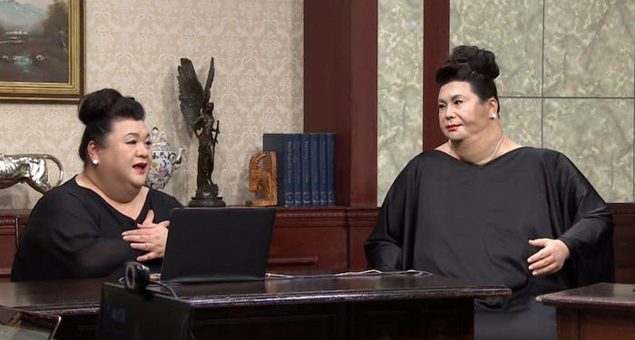 マツコ・デラックス、マツコロイド(C)日本テレビ