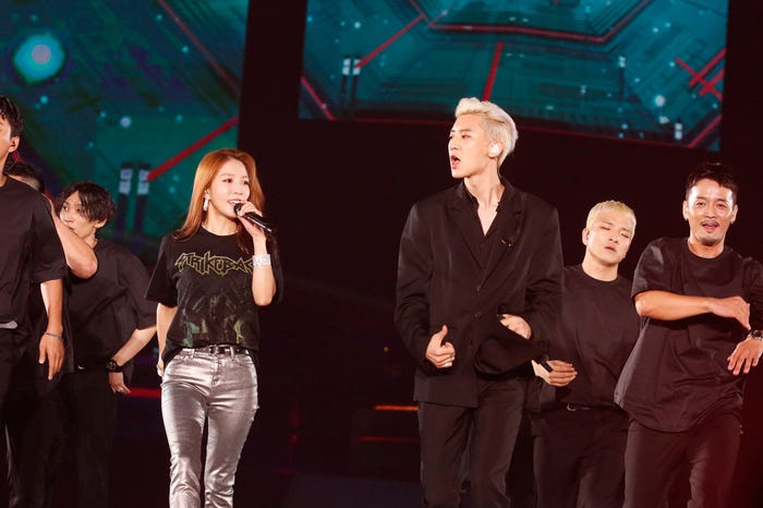 BoA、チャンヨル/「SMTOWN LIVE 2019 IN TOKYO」より(提供写真)