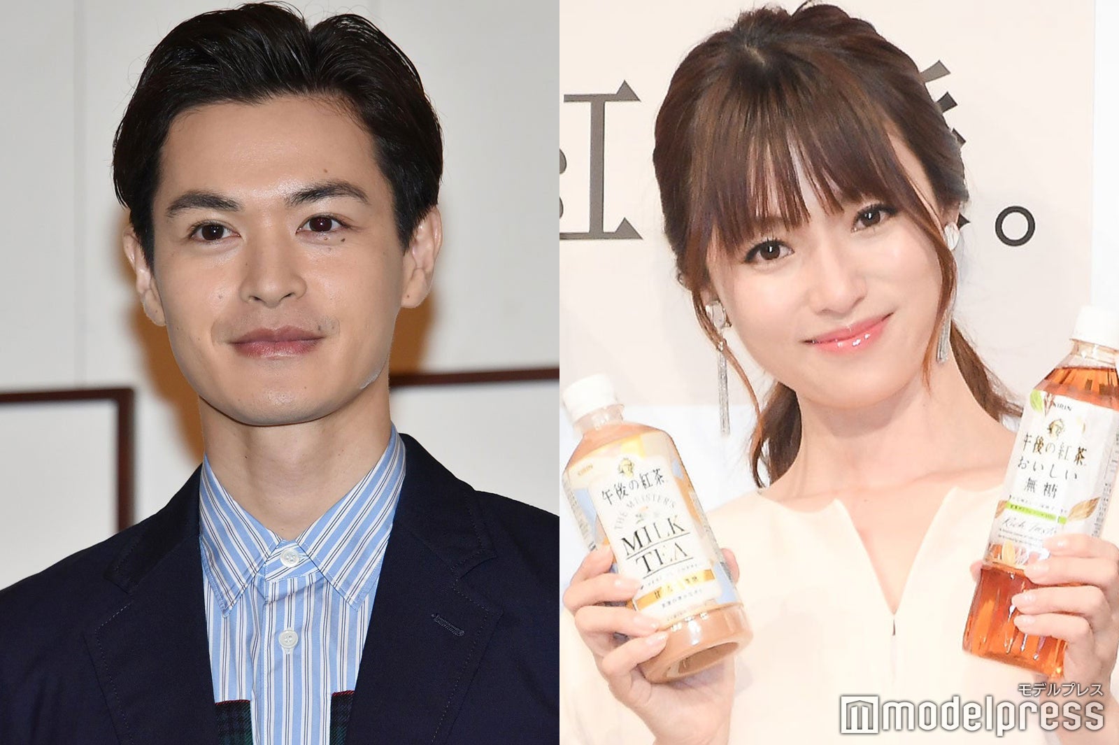 瀬戸康史、深田恭子につままれる お茶目ショットに反響