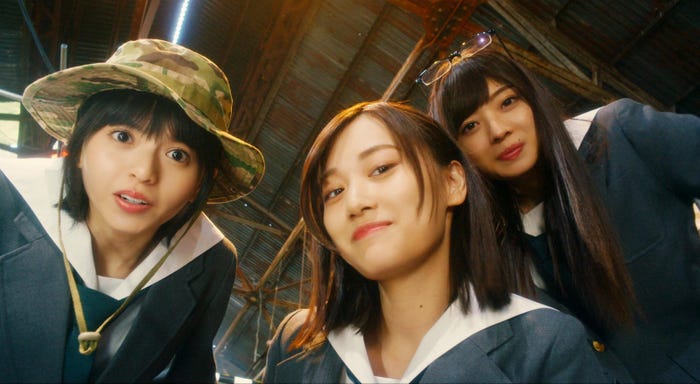 齋藤飛鳥、山下美月、梅澤美波(C)2020 「映像研」実写映画化作戦会議(C)2016 大童澄瞳/小学館