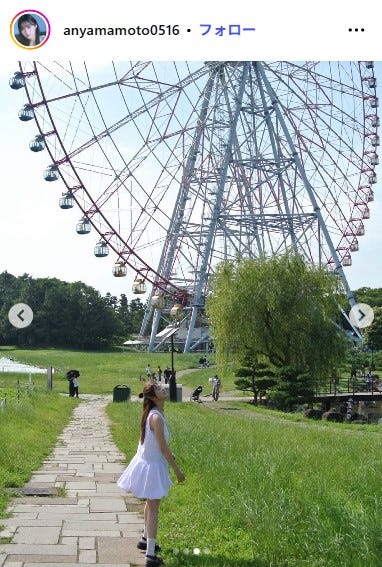 山本杏Instagramより