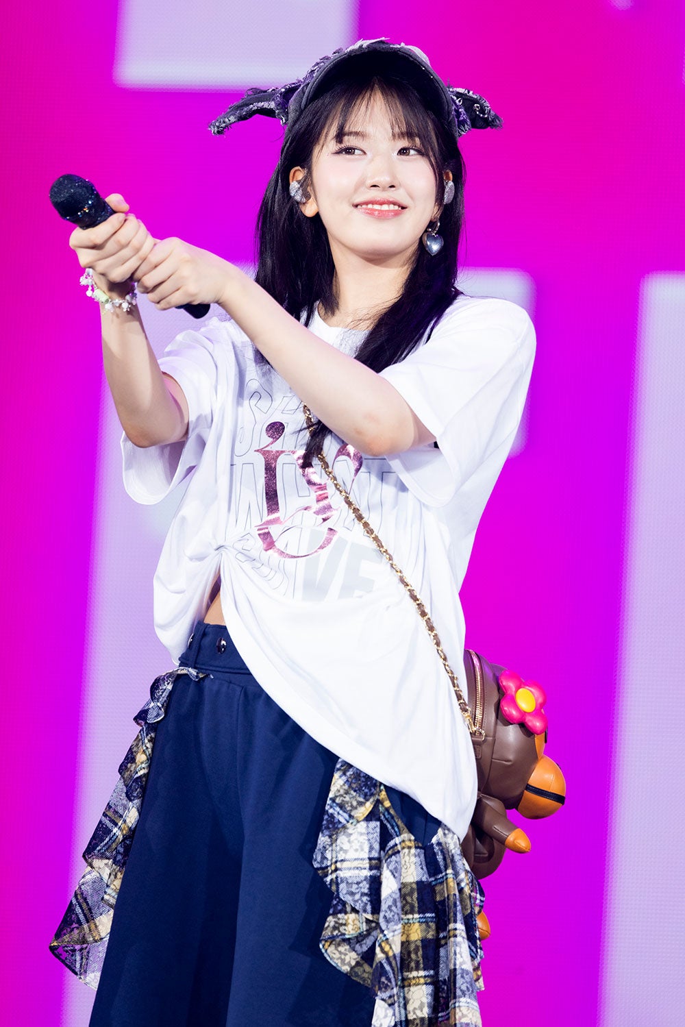 ユジン「IVE THE 1ST WORLD TOUR ‘SHOW WHAT I HAVE’」より（C）撮影：田中聖太郎写真事務所