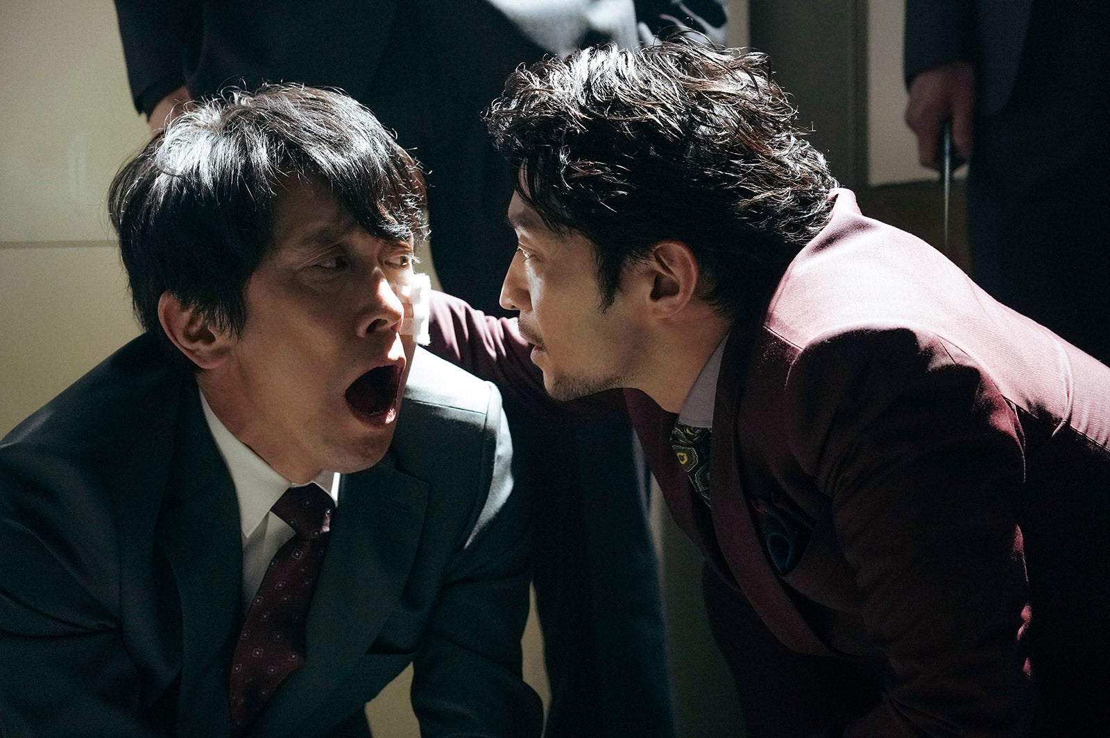 佐々木蔵之介、津田健次郎（C）2024映画「マイホームヒーロー」製作委員会