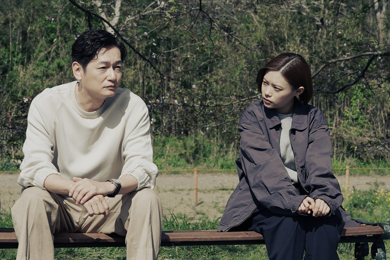 井浦新、杉咲花「アンメット ある脳外科医の日記」第4話より（C）カンテレ