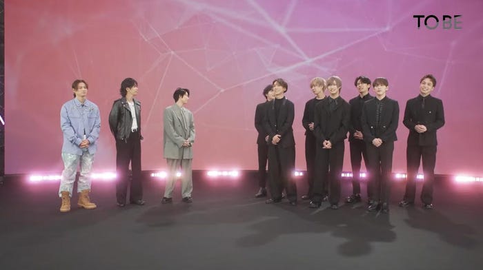 IMP.ら「TOBE」公式YouTubeより