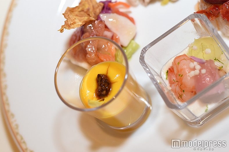 イエローベルペッパーのムース（C）モデルプレス