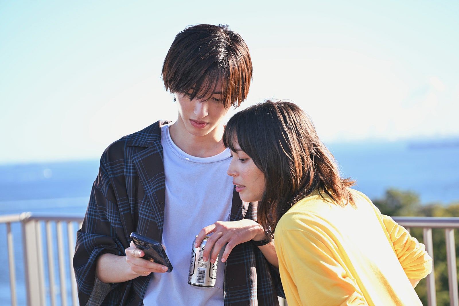 道枝駿佑、広瀬アリス「マイ・セカンド・アオハル」第2話より（C）TBS