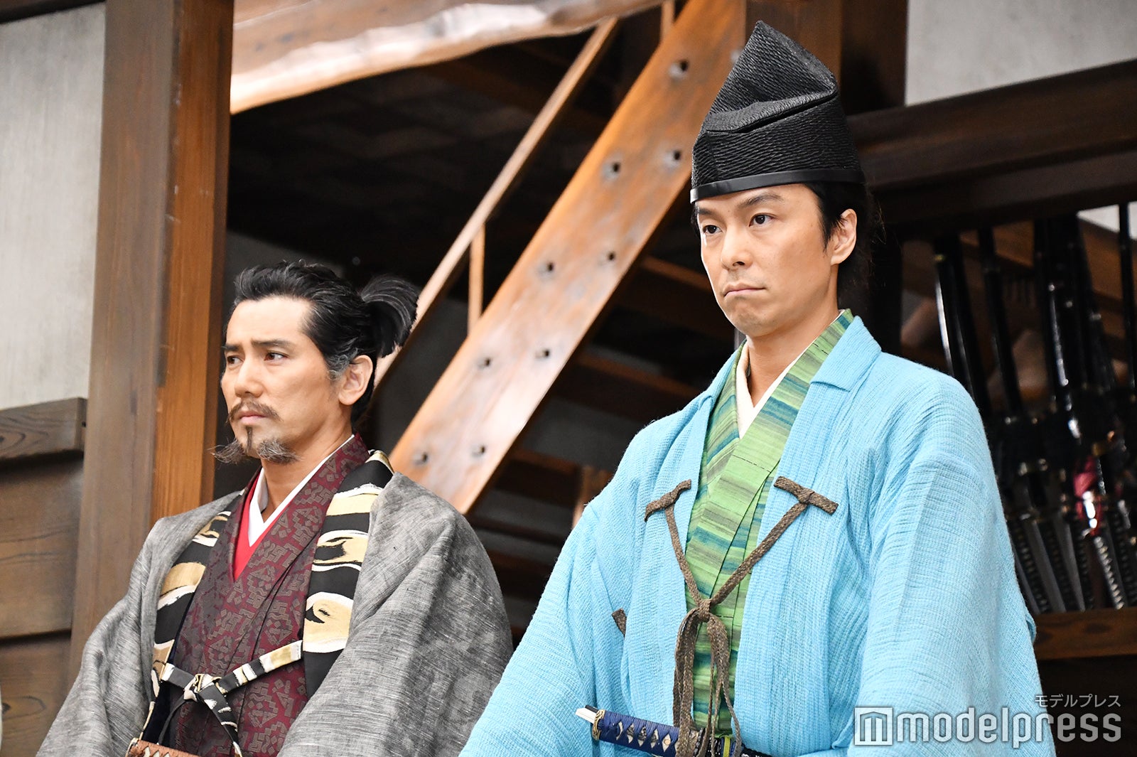 本木雅弘、長谷川博己 （C）モデルプレス