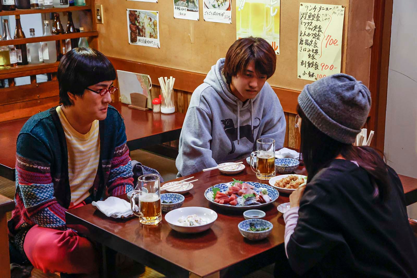 森本慎太郎、高橋海人、薬師丸ひろ子「だが、情熱はある」第10話より（C）日本テレビ