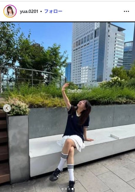 上ノ堀結愛Instagramより