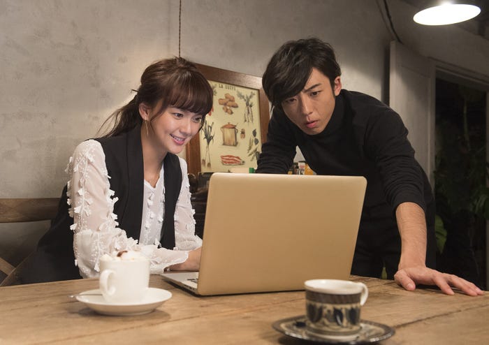 クリスマスドラマスペシャル「わたしに運命の恋なんてありえないって思ってた」場面カット(C)関西テレビ