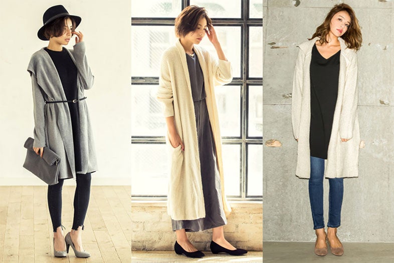 この秋着たい「コーディガン」選び方のポイント3つ