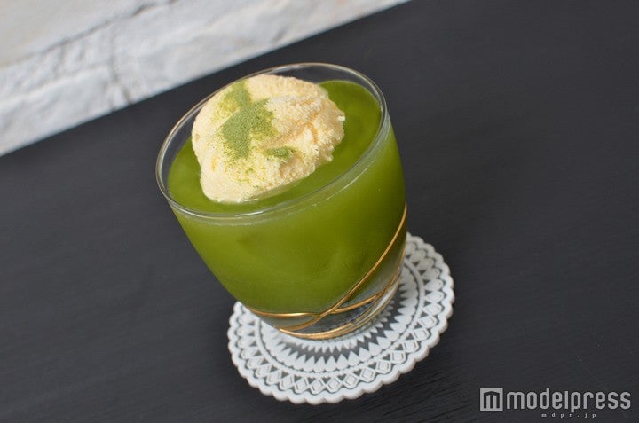 「爽」バニラ×青汁（C)モデルプレス