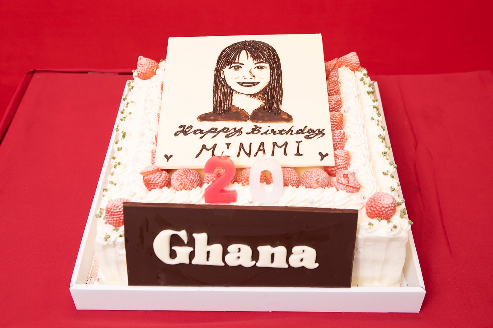 浜辺美波のバースデーケーキ（提供画像）