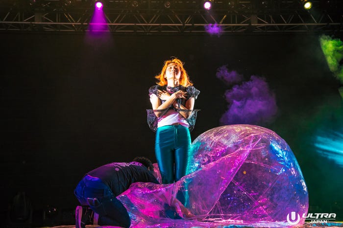 水曜日のカンパネラ「ULTRA JAPAN 2017」初日より/(提供写真)