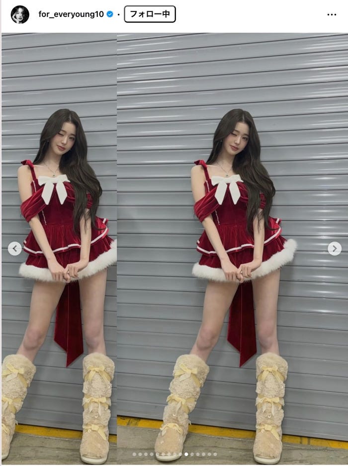 ウォニョンInstagramより