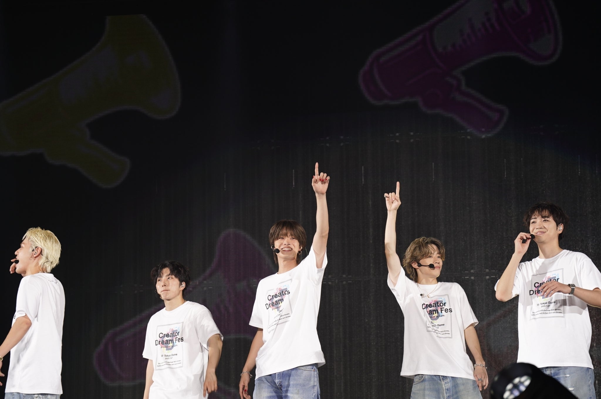 コムドット（左から）ひゅうが、あむぎり、やまと、ゆうた、ゆうま（C）上飯坂 一