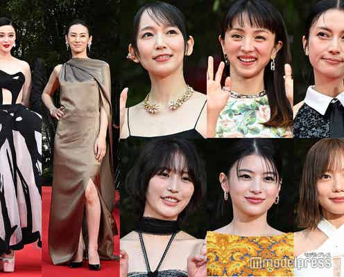 北川景子・吉岡里帆・柴咲コウら「東京国際映画祭」でドレスアップ 華やか衣装を一挙振り返り