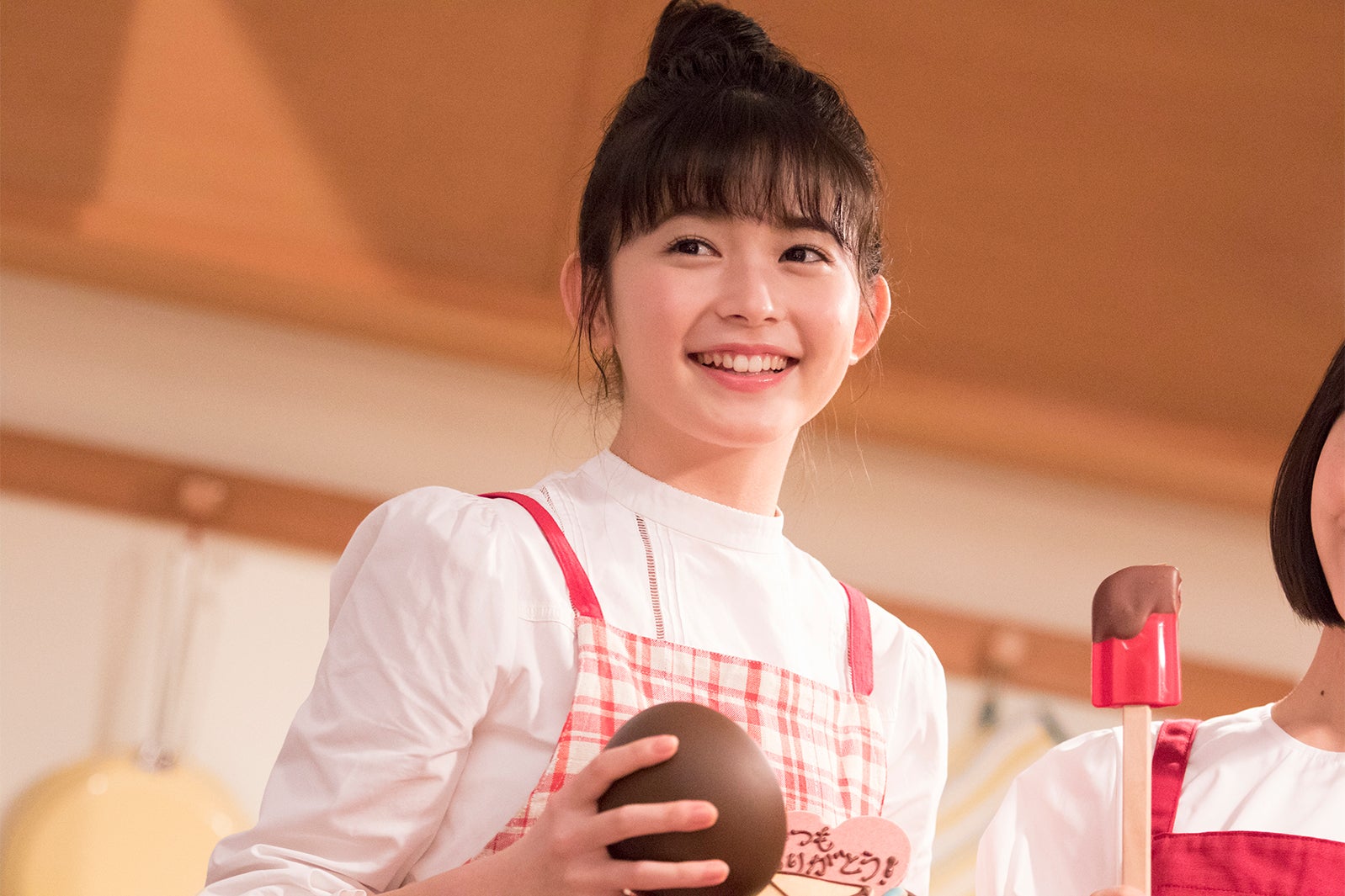 久間田琳加／メイキングカットより（提供画像）