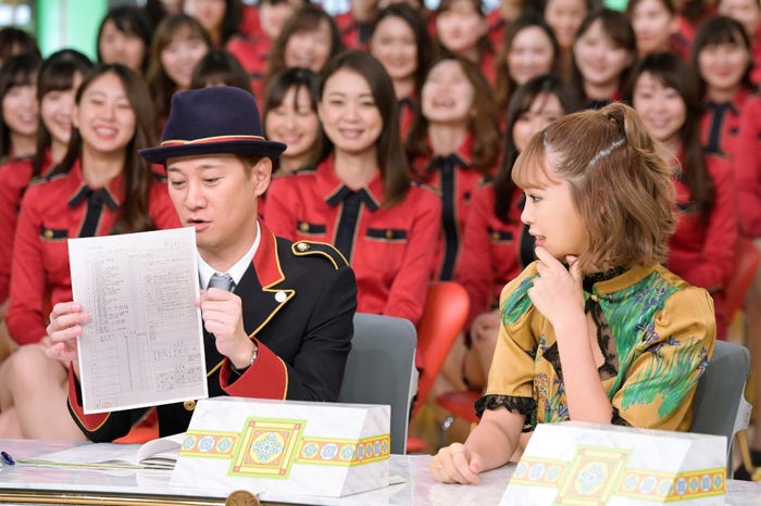 中居正広、藤田ニコル(C)TBS