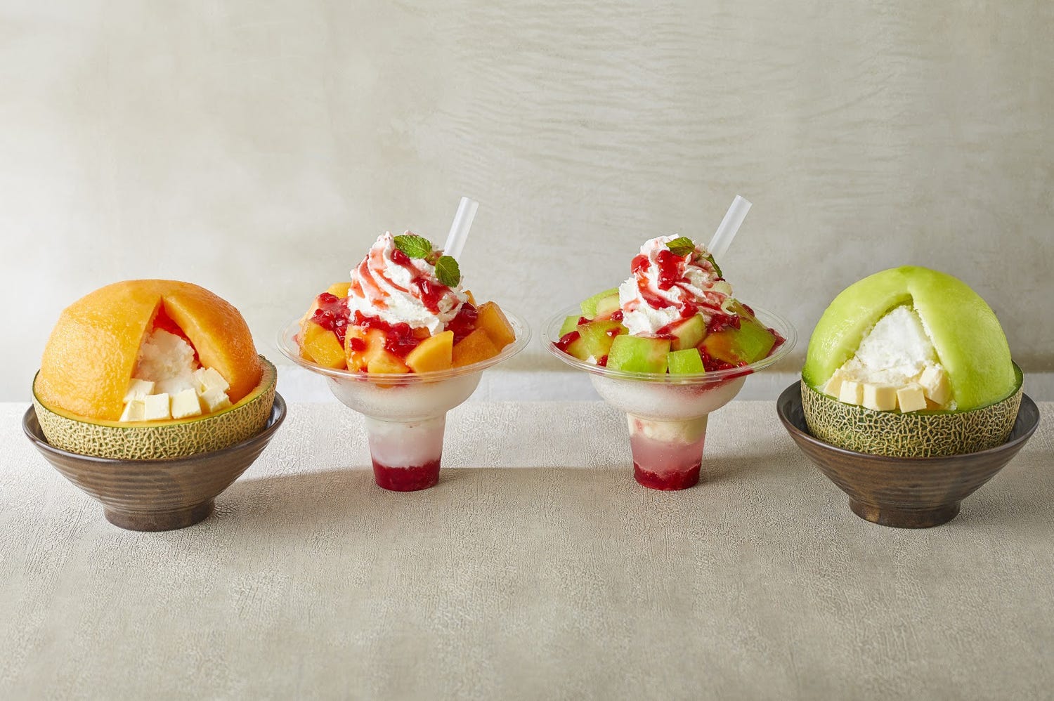 ソルビン「メロンフェスティバル2019」青肉&赤肉メロンの選べる2色、テイクアウトもOKに