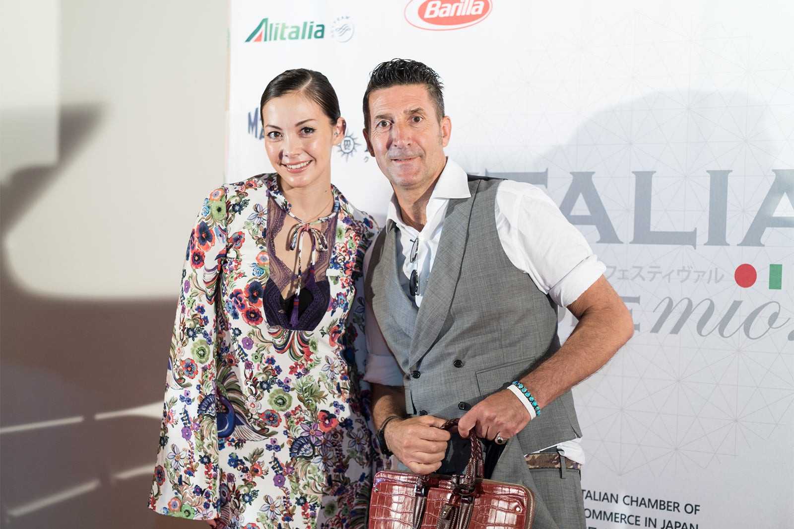 来場した土屋アンナとジローラモ／Hotter Than July Inc.