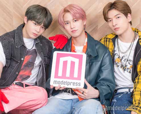 JO1鶴房汐恩×白岩瑠姫×金城碧海「CHALLENGER」モデルプレスインタビュースタート