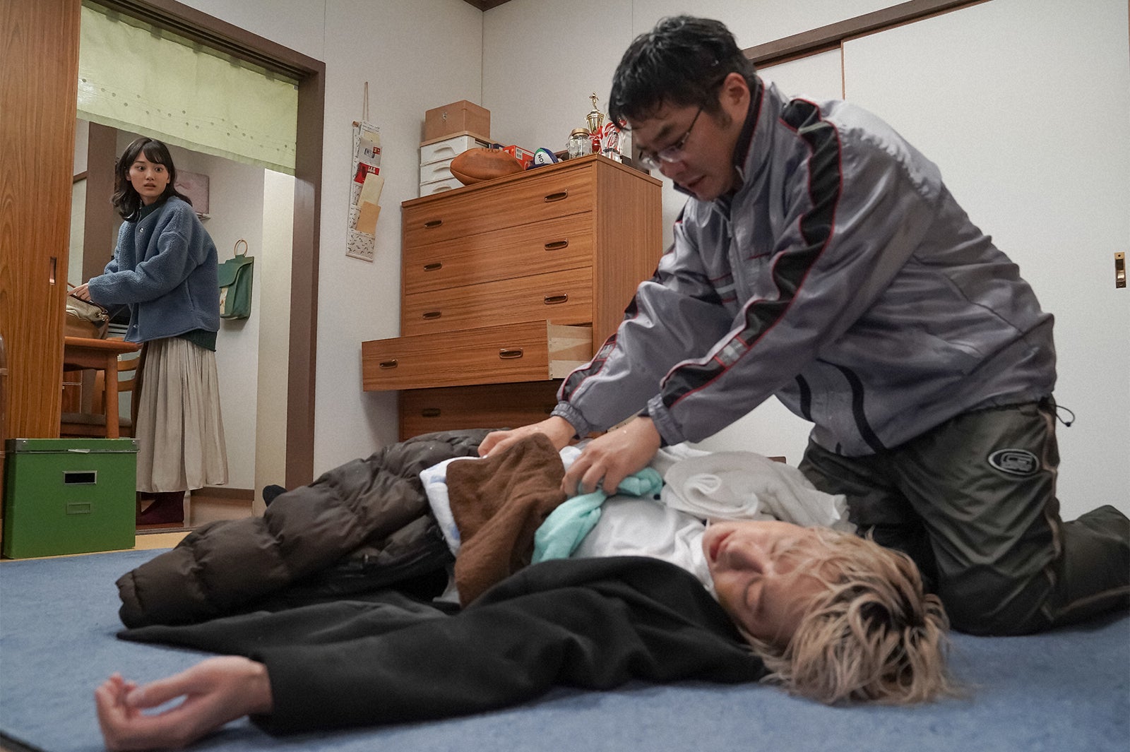 山下美月、横山裕、松尾諭／「舞いあがれ！」第88話（C）NHK