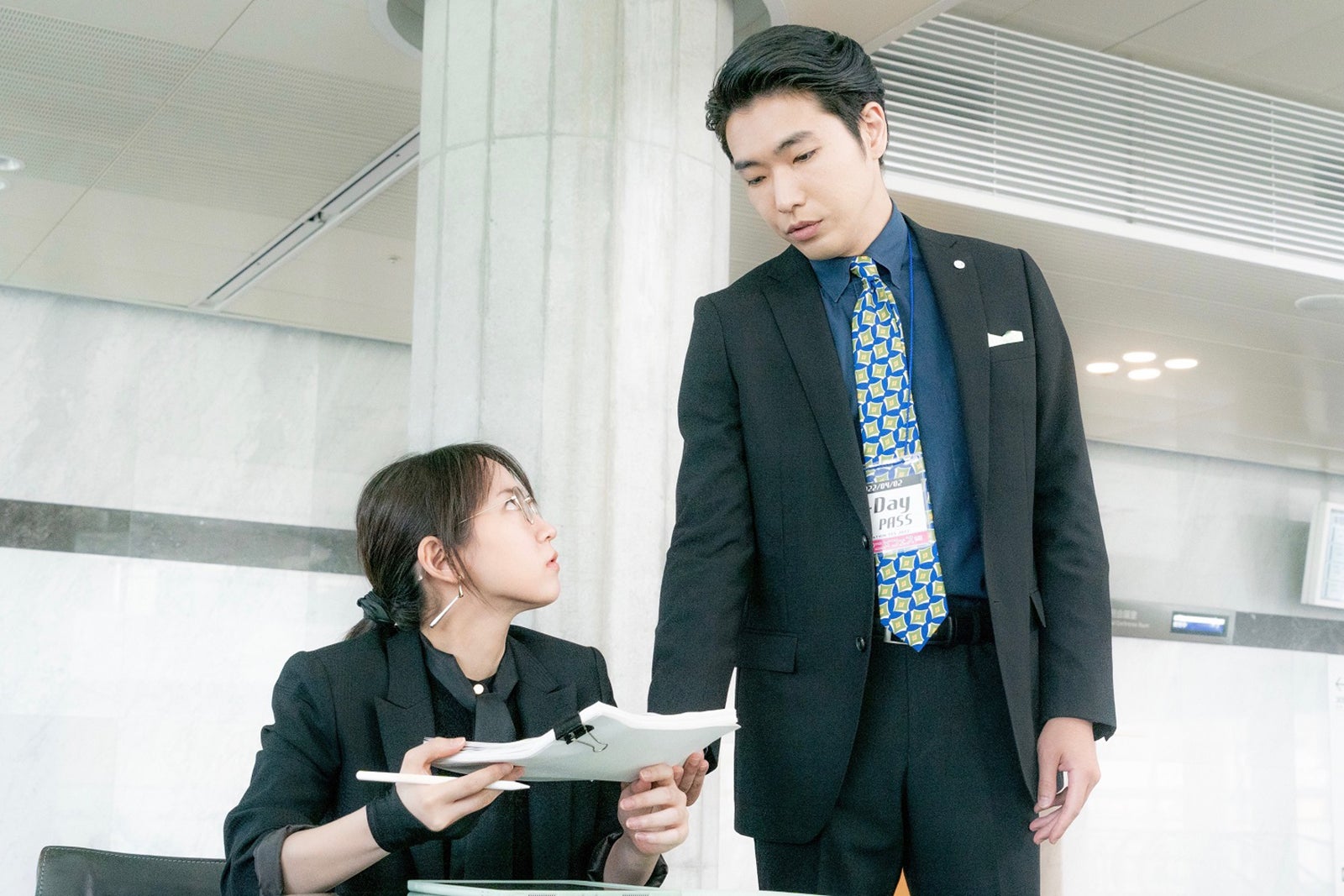 吉岡里帆、柄本佑 （C）2022 映画「ハケンアニメ！」製作委員会