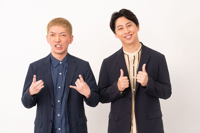 ニューヨーク(嶋佐和也、屋敷裕政)(C)読売テレビ
