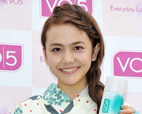 松井愛莉、“デコ出し”浴衣姿で緊張 ヘアスタイルのこだわりを明かす
