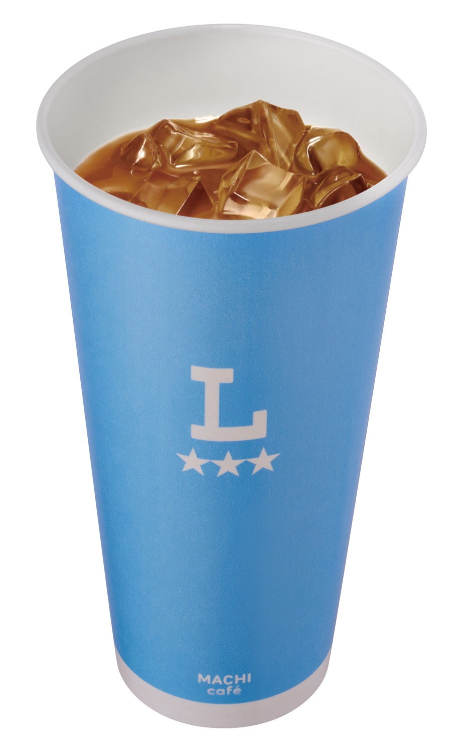 メガアイスカフェラテ税込260円／提供画像