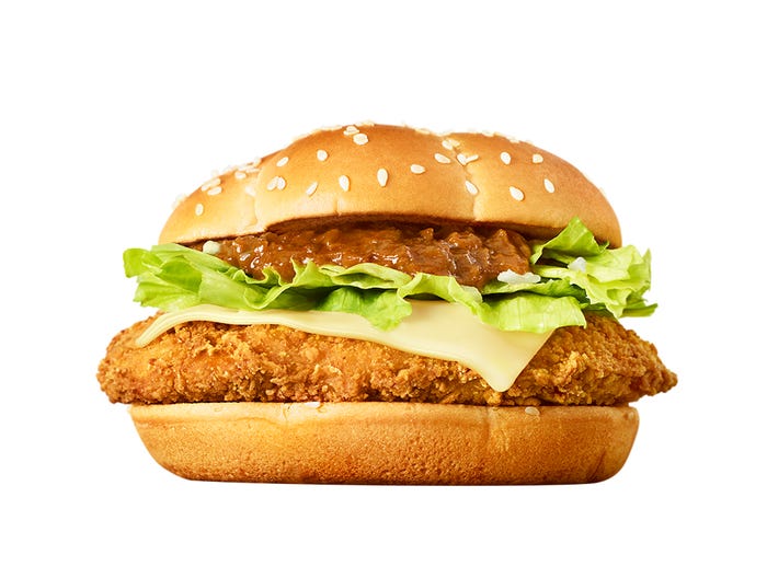 「マイルド カレーチキン」/画像提供:日本マクドナルド