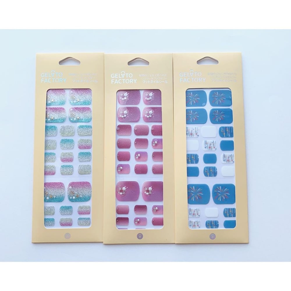 フットネイルシール