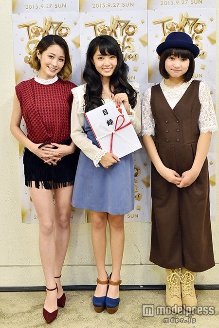 ラリソン彩華さん、和田優香さん、北村來嶺彩さん